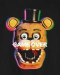 FNAF Game Over Men's Graphic Tee - Black