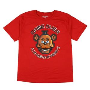 Five Nights at Freddy's Game Over Pixel Tee