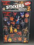 92 Piece Five Nights At Freddy’s Stickers (4 Sheets Included)