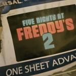 Five Nights at Freddy's 2 Original 27x40 Double Sided Theater Poster DS +3xBONUS