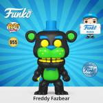 Funko Pop Blacklight Freddy Fazbear Collectible Figure