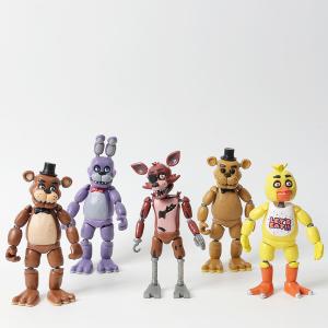 5" Freddy, Bonnie, Chica, Foxy Figure Set