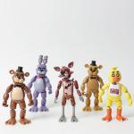 5" Freddy, Bonnie, Chica, Foxy Figure Set