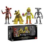 4pc FNAF Golden Bear Balloon Nightmare Freddy Figure Set