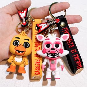 FNAF Freddy Fazbear Action Figure and Keychain