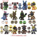 FNAF Midnight Toy Bear Foxy Chica Mask Figurine
