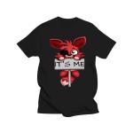 FNAF Fox Graphic Black and White T-Shirt