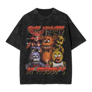 FNAF Streetwear Hip Hop T-Shirts for Fans