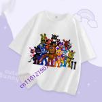 FNAF Kids Breathable Summer T-Shirts - Cute Design