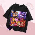 FNAF Kids Breathable Summer T-Shirts - Cute Design
