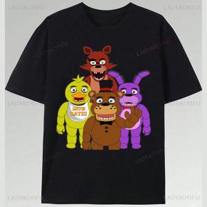 Funny FNAF Graphic T-Shirts for Casual Wear