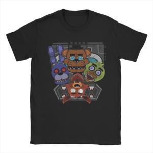 FNAF Freddys Men's Cotton Crewneck T-Shirt