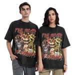 FNAF Vintage Foxy and Bonnie Cotton T-Shirt