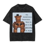 FNAF Freddy's Oversized Unisex Graphic Tee