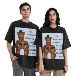 FNAF Freddy's Oversized Unisex Graphic Tee