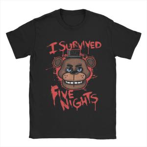 I Survived FNAF Oversized Cotton T-Shirt