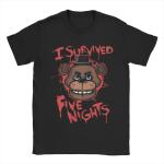 I Survived FNAF Oversized Cotton T-Shirt