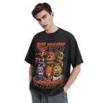FNAF Vintage Hip Hop Oversized Graphic Tee