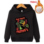 FNAF Winter Hoodie for Kids - Anime Style