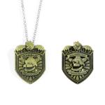 Kawaii FNAF Necklace with Foxy and Bonnie Pin