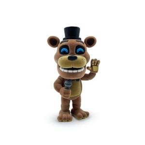 FNAF Freddy Flocked 4.7" Vinyl Figure