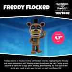 FNAF Freddy Flocked 4.7" Vinyl Figure