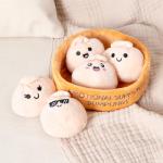 Emotional Support Dumplings Plushies - 5pc Set