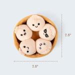 Emotional Support Dumplings Plushies - 5pc Set