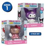 Hello Kitty & Kuromi Mini Figurines 2-Pack