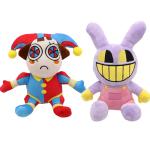 ZJON The Amazing Digital Circus Plush Keychains,2 Pcs.