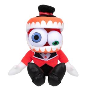 The Amazing Digital Circus Talking Caine Plush, Press Caine's Foot and Hear Him Say 13 Unique Phrases, 12" / 30 CM Interactive Plush Figure Made with Premium Materials