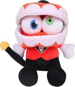 CROXAM Cute Digital-Circus 9''-11" Inch Plush Toys Collection for TV Fans Gift, Cute Stuffed Figure Doll for Kids and Adults, Birthday Halloween Christmas Choice for Boys and Girls (Caine)