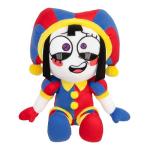 The Amazing Digital Circus Talking Pomni Plush, Press Pomni's Foot and Hear Her Say 13 Unique Phrases, 12" / 30 CM Interactive Plush Figure Made with Premium Materials