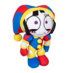 The Amazing Digital Circus Deluxe Pomni Plush Figure, 8"/20.3 CM Figure Made with Premium Materials, Collect Caine, Pomni, Kinger, Jax and Ragatha