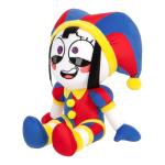 The Amazing Digital Circus Talking Pomni Plush, Press Pomni's Foot and Hear Her Say 13 Unique Phrases, 12" / 30 CM Interactive Plush Figure Made with Premium Materials