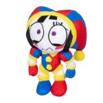 The Amazing Digital Circus Deluxe Pomni Plush Figure, 8"/20.3 CM Figure Made with Premium Materials, Collect Caine, Pomni, Kinger, Jax and Ragatha