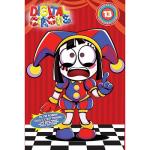 The Amazing Digital Circus Talking Pomni Plush, Press Pomni's Foot and Hear Her Say 13 Unique Phrases, 12" / 30 CM Interactive Plush Figure Made with Premium Materials