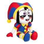 The Amazing Digital Circus Talking Pomni Plush, Press Pomni's Foot and Hear Her Say 13 Unique Phrases, 12" / 30 CM Interactive Plush Figure Made with Premium Materials
