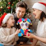 CROXAM The Amazing Digital-Circus 9''-11" Inch's Plush Toys Collection for TV Fans Gift, Cute Stuffed Figure Doll Choice for Boys and Girls, Great Gift for Birth Days and Special Occasions (Pomni-C.)