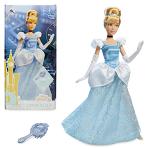 Disney Princess Cinderella Doll with Brush, 11 Inches
