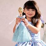 Disney Princess Cinderella Doll with Brush, 11 Inches