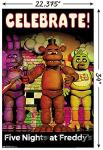 Five Nights At Freddy's Celebrate Wall Poster