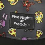 Five Nights at Freddy's Pizza Print Adjustable Hat
