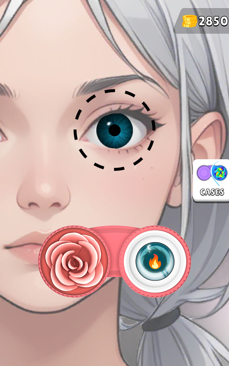 Eye Color Studio: Create Fantasy Eye Looks, Color Mix & Design Lenses – Fun Makeup, Beauty & Art Game for Girls, Eye Color Changer & Fashion Makeover