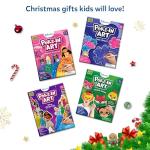 Skillmatics Poke-in Art - Magical Princesses, Mess-Free Fun for Kids, DIY Wood Craft Kits, Creative Activity, Christmas Gifts for Girls & Boys Ages 4, 5, 6, 7, 8, 9