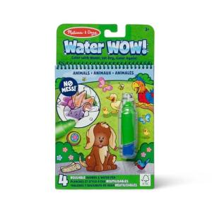 Melissa & Doug On the Go Water Wow! Reusable Water-Reveal Activity Pad - Animals - FSC Certified