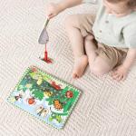 Melissa & Doug Magnetic Wooden Bug-Catching Puzzle Game (10 pcs)