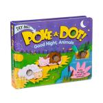 Melissa & Doug Children's Book - Poke-a-Dot: Goodnight, Animals (Board Book with Buttons to Pop) - FSC Certified