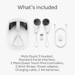 Meta Quest 3 512GB | Virtual Reality Headset Without Wires — Thirty Percent Sharper Resolution — 2X Graphical Processing (Renewed Premium)
