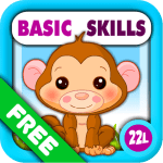 Preschool All-In-One Basic Skills: Adventure with Toy Train Vol 1: Learning Fun Educational Kids Games (letters, numbers, colors, shapes, patterns, 123s counting and ABCs reading) for Toddlers & Kindergarten Explorers! by Abby Monkey® Lite